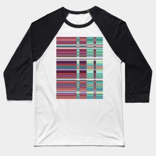 Striped V W 2022 Baseball T-Shirt